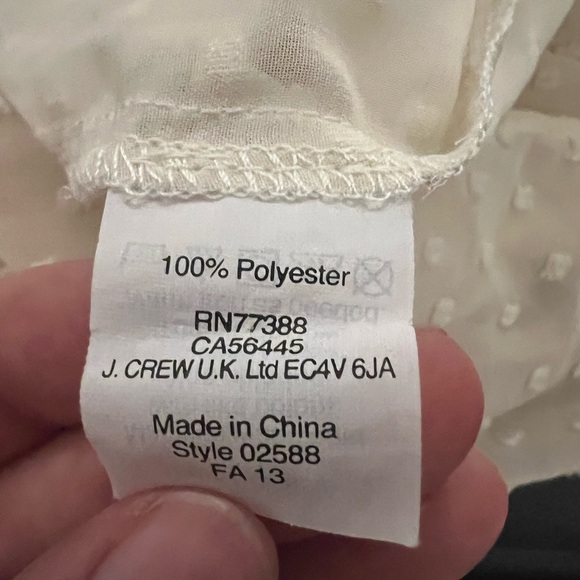 #006 Polka Dot Print Blouse - Picture 6 of 6